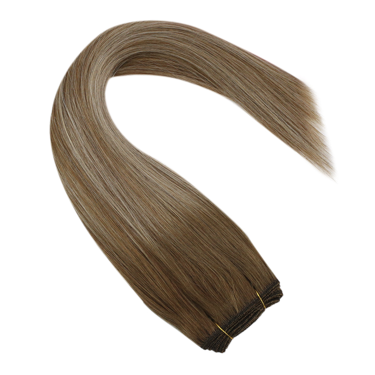 hair weft length/inch