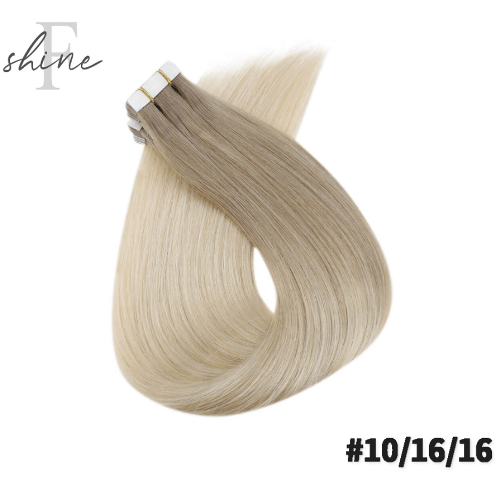 100% Human Tape in Hair Extensions #Sample Color - FShine Shop