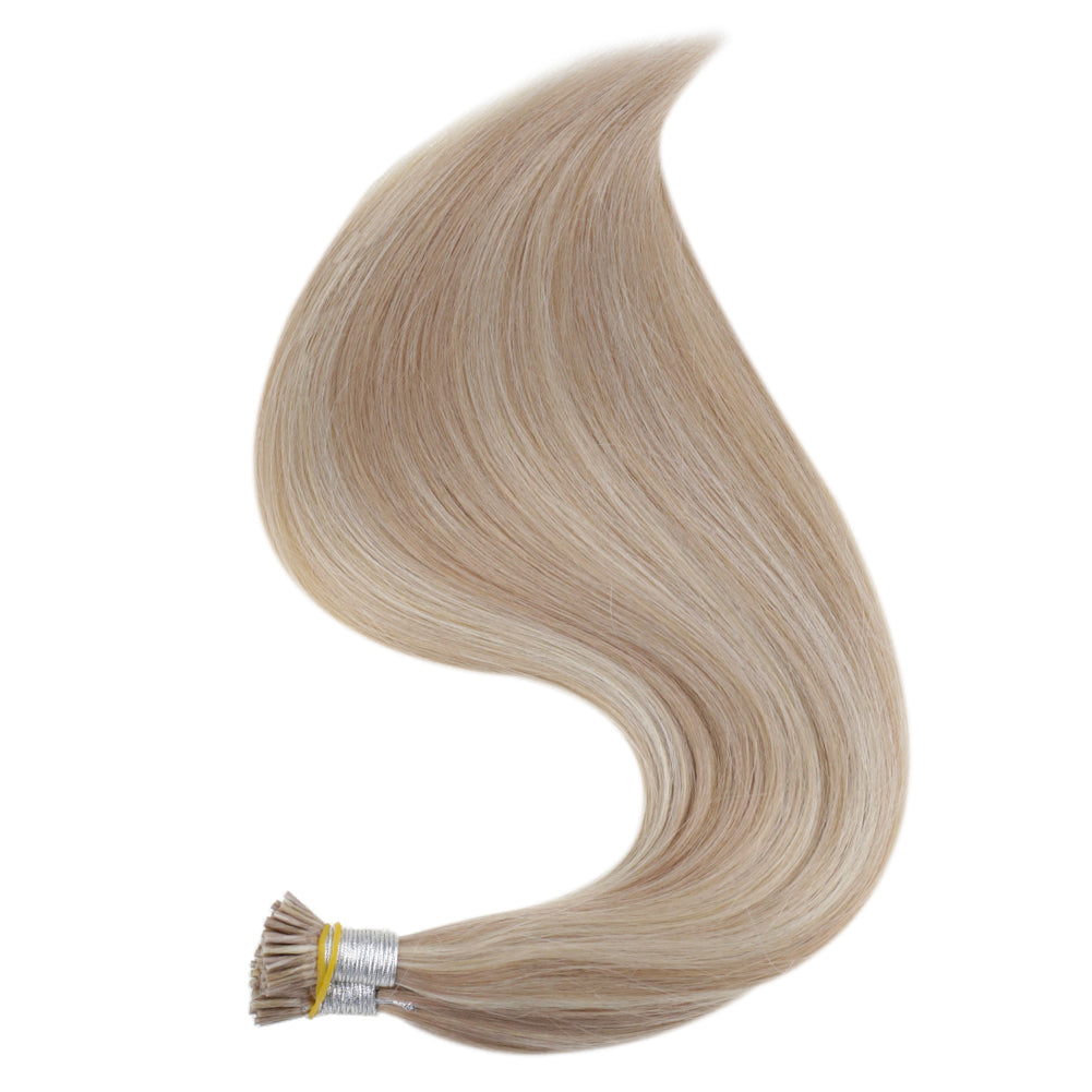 human hair i tip remy