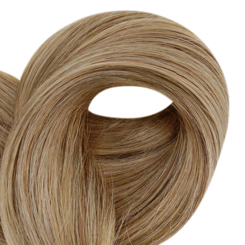 Up To 73% Off I Tip Hair Extensions Remy Pastel Highlighted Hair Extensions (#10P16) - FShine Shop
