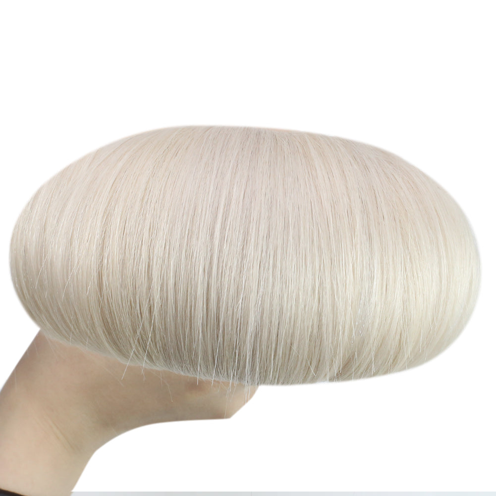 Fshine Virgin I Tip Real Human Hair 20g Hair Extensions White Blonde (#1000) - FShine Shop