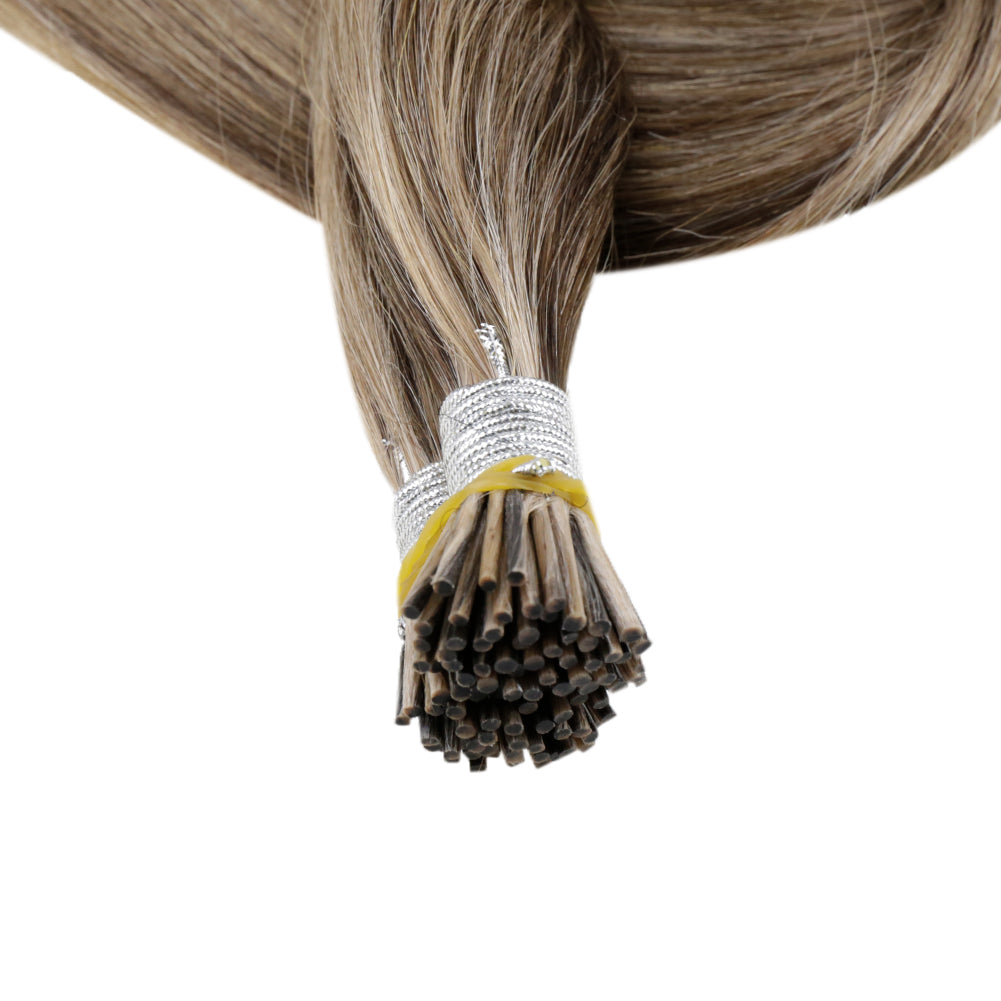 Up To 73% Off I Tip Hair Extensions Remy Pastel Highlighted Hair Extensions (#3P27) - FShine Shop