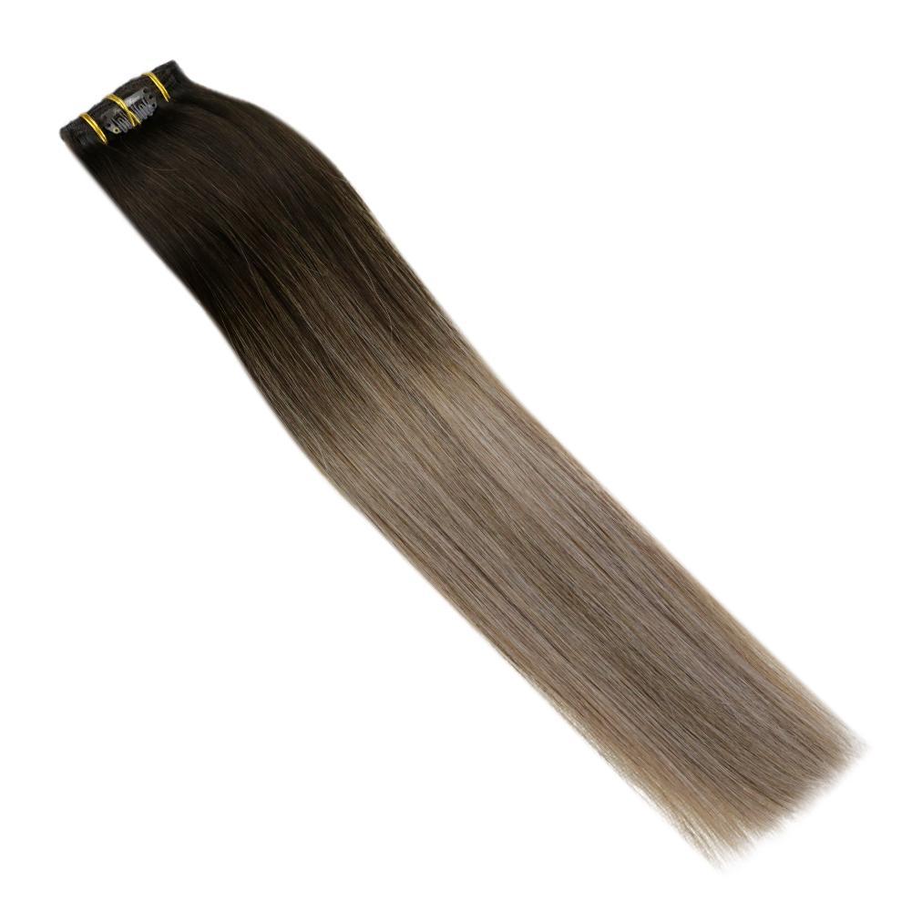 extensions clip in human hair