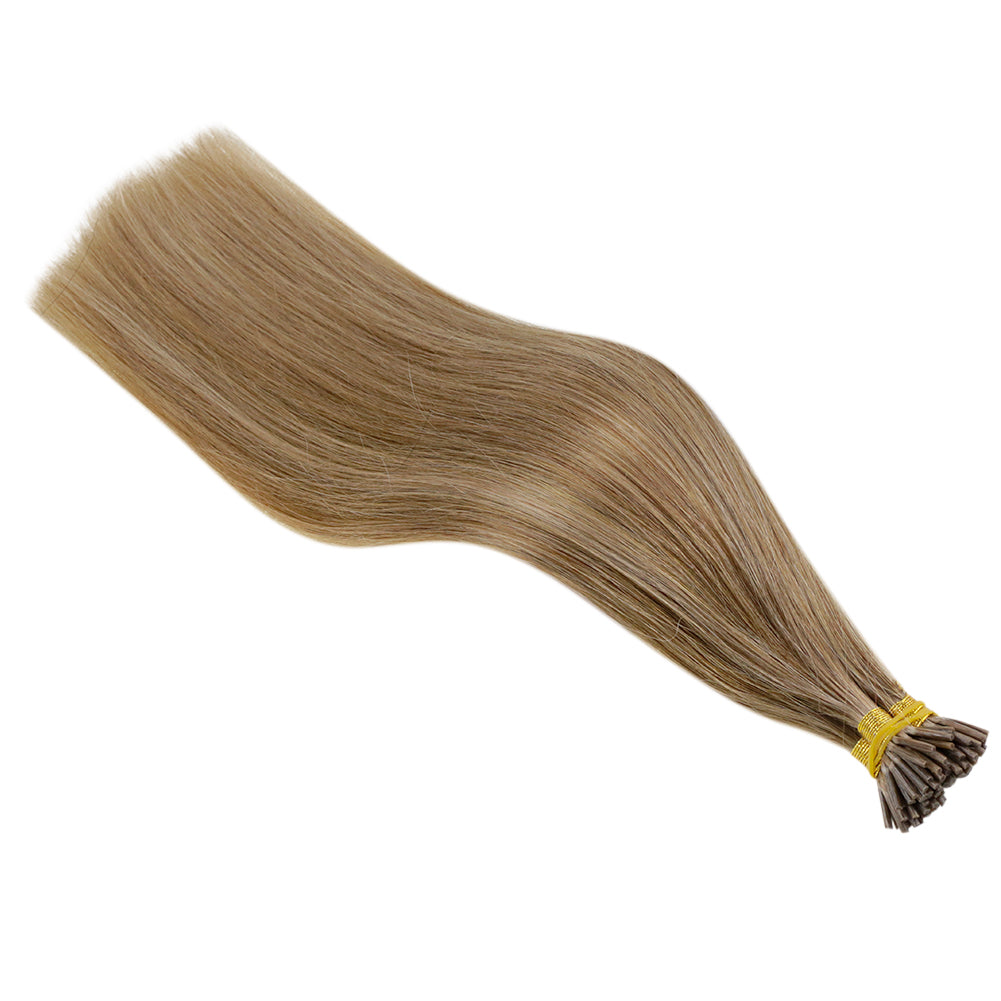 Up To 73% Off I Tip Hair Extensions Remy Pastel Highlighted Hair Extensions (#10P16) - FShine Shop
