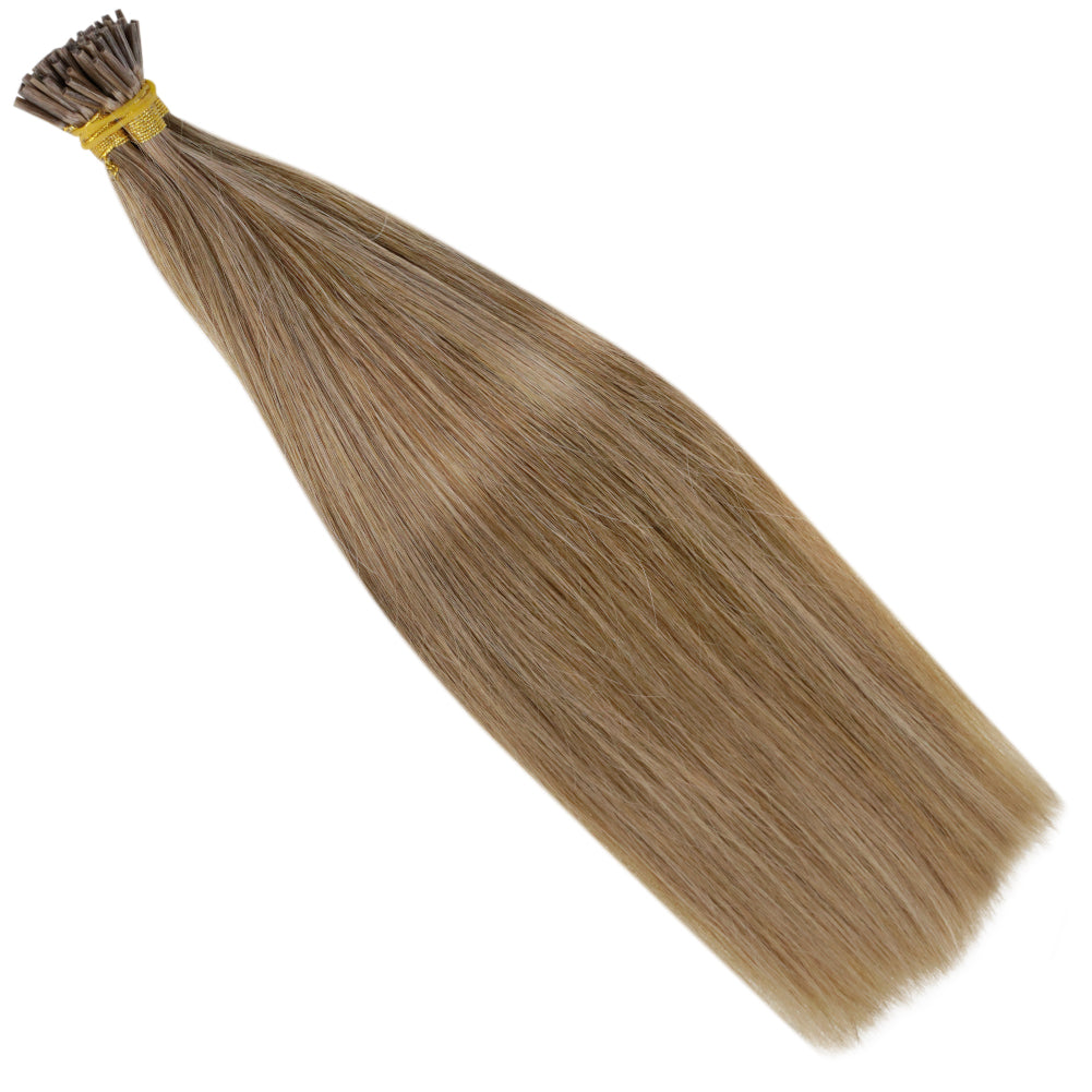 Up To 73% Off I Tip Hair Extensions Remy Pastel Highlighted Hair Extensions (#10P16) - FShine Shop