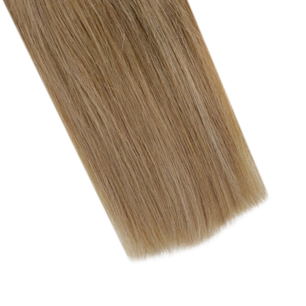 Up To 73% Off I Tip Hair Extensions Remy Pastel Highlighted Hair Extensions (#10P16) - FShine Shop