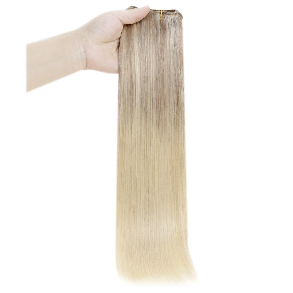 hair weft colorful