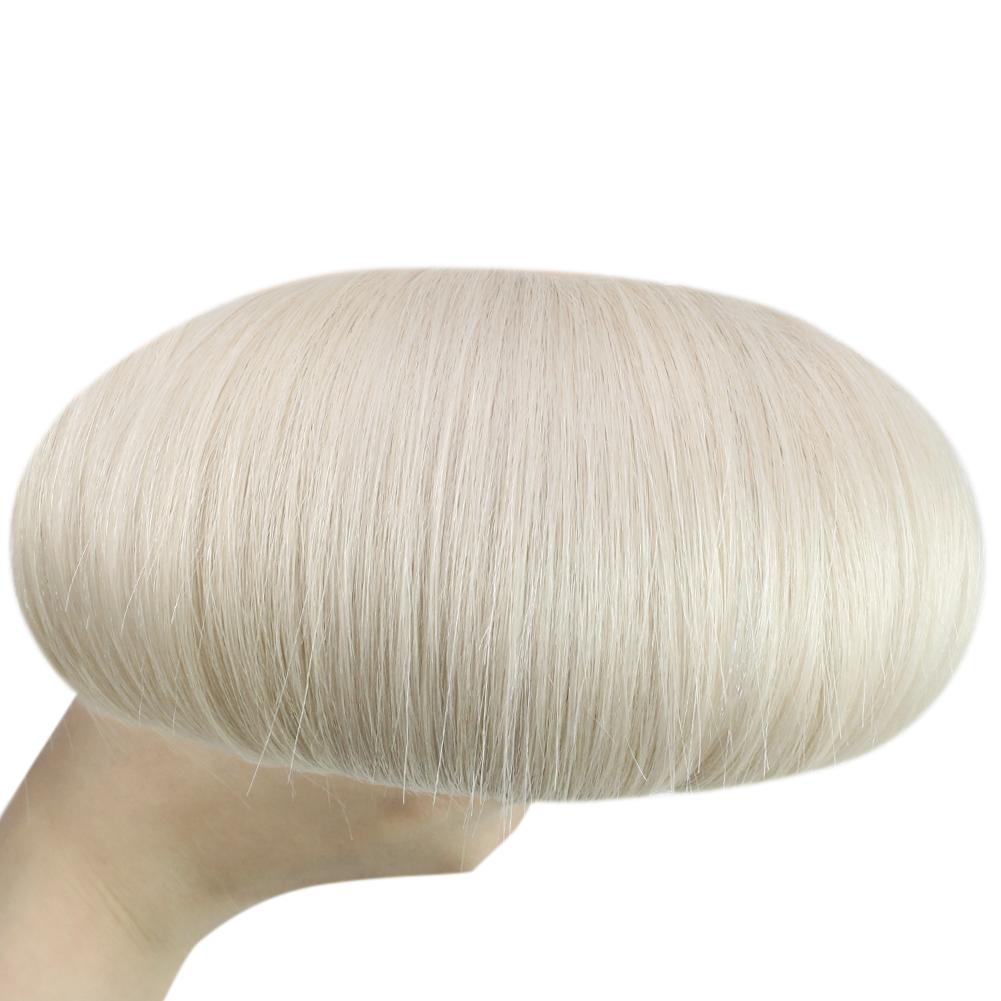 Fshine Virgin I Tip Real Human Hair 20g Hair Extensions Platinum Blonde (#60) - FShine Shop