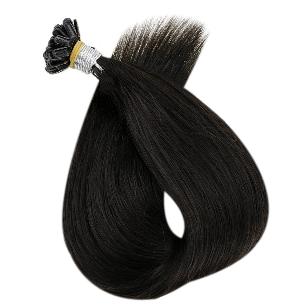nail tip hair extensions human hair
