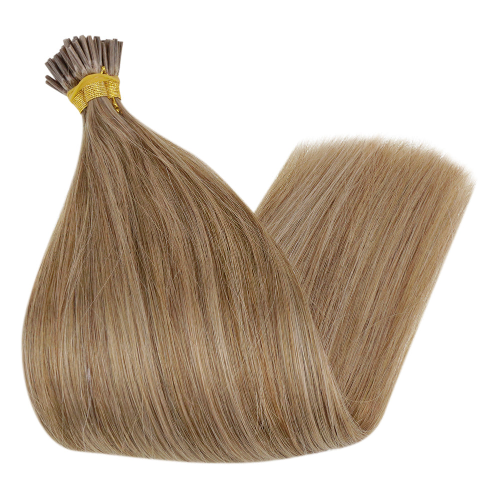 Up To 73% Off I Tip Hair Extensions Remy Pastel Highlighted Hair Extensions (#10P16) - FShine Shop