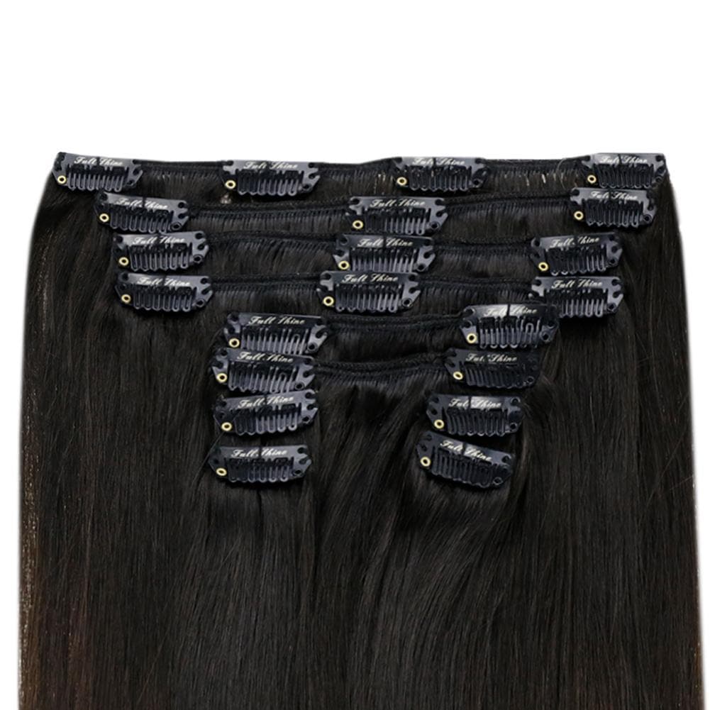 clip in hair extensions human hair