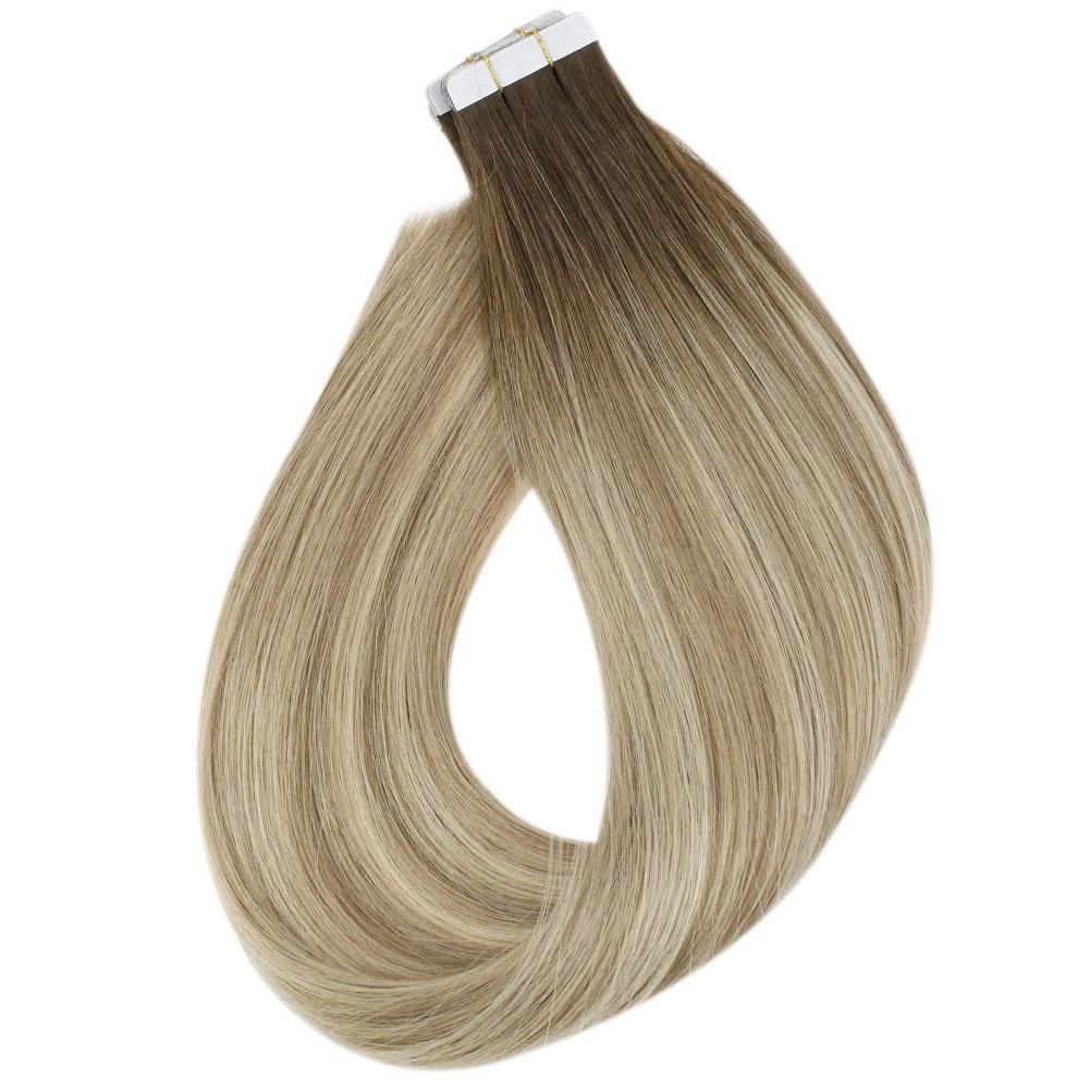 seamless tape in hair extensions