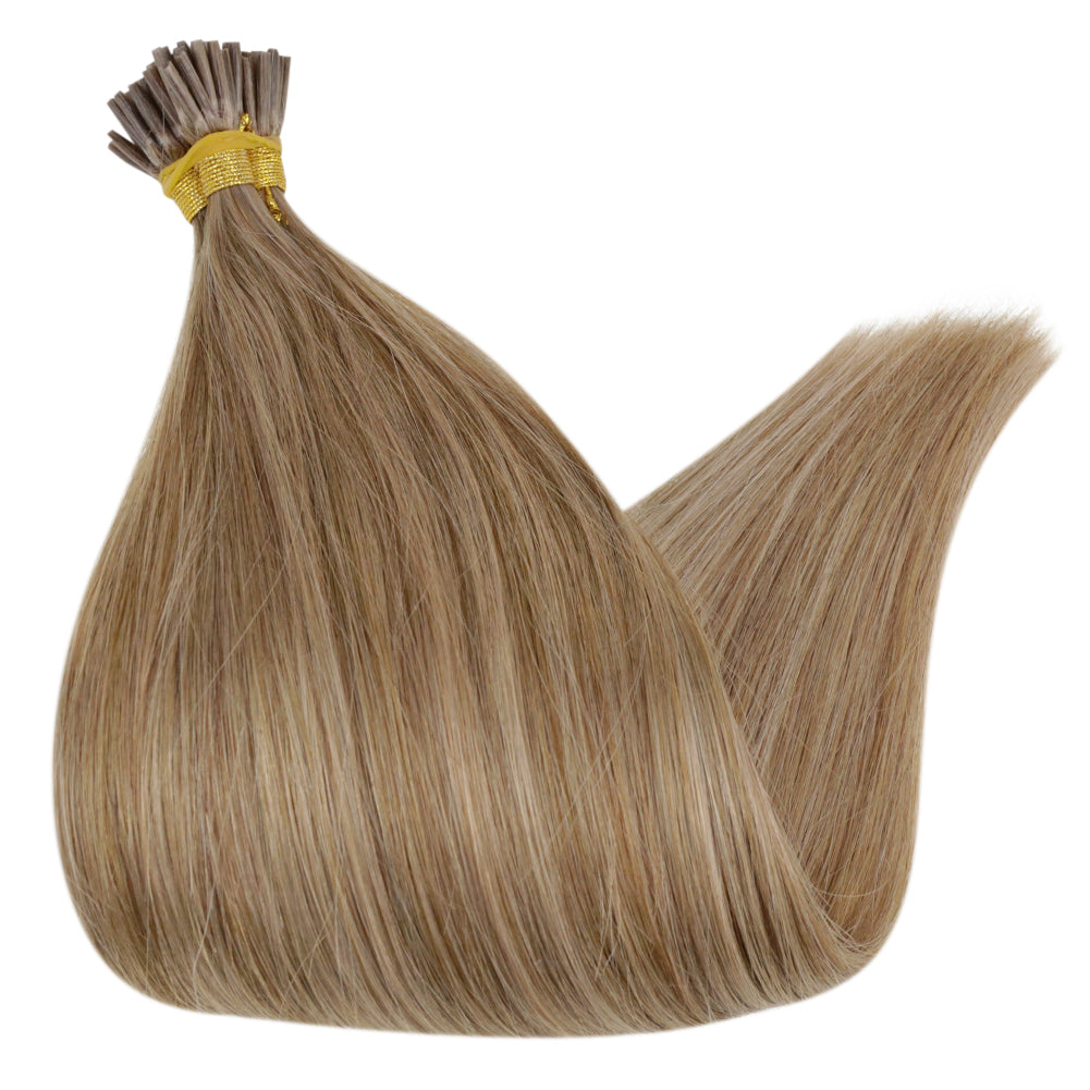 Up To 73% Off I Tip Hair Extensions Remy Pastel Highlighted Hair Extensions (#10P16) - FShine Shop