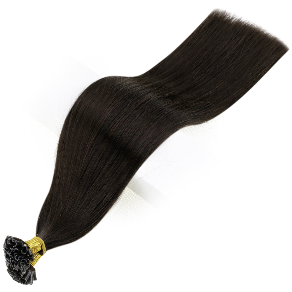 nail tip brazilian hair extensions