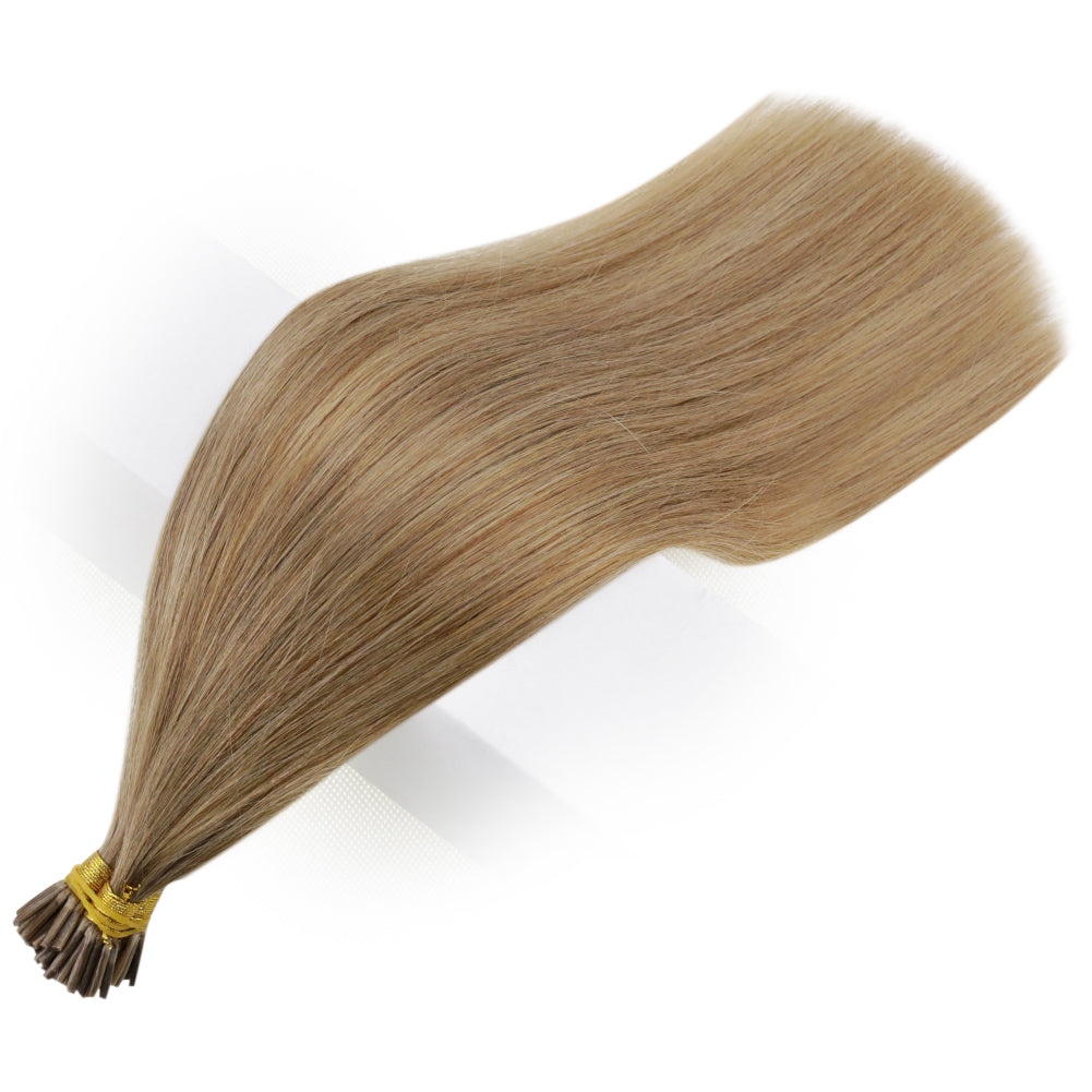 Up To 73% Off I Tip Hair Extensions Remy Pastel Highlighted Hair Extensions (#10P16) - FShine Shop
