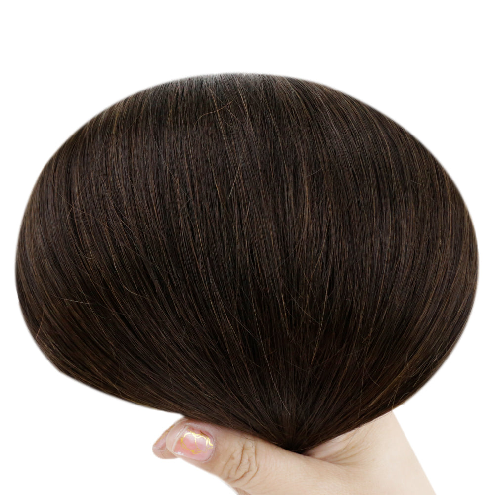 real hair fusion extensions