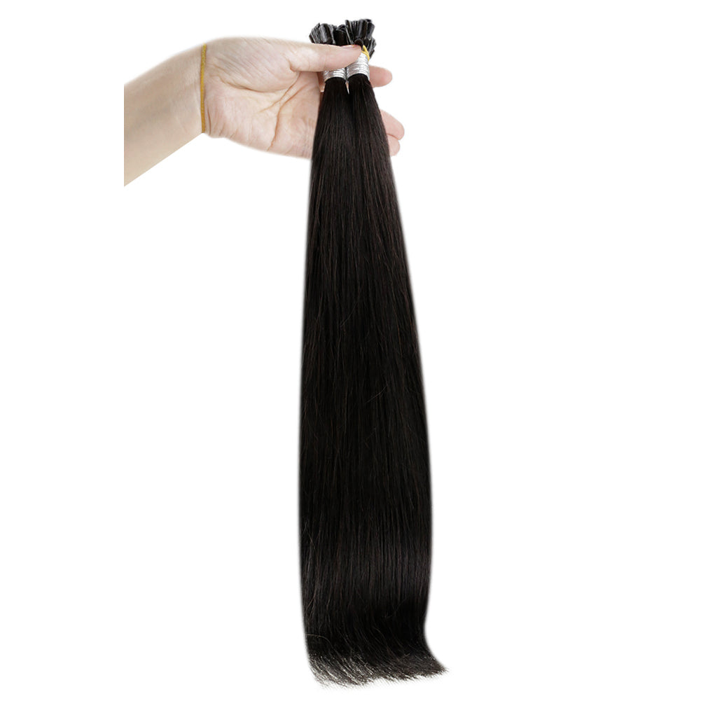 human hair nail tip extensions