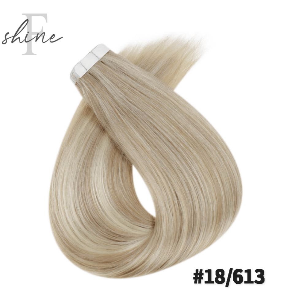 100% Human Tape in Hair Extensions #Sample Color - FShine Shop