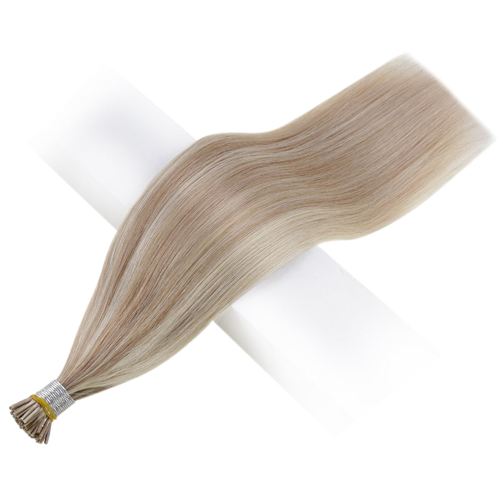 i tip colored hair extensions real hair