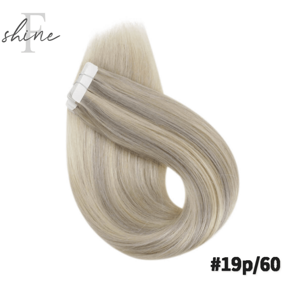 100% Human Tape in Hair Extensions #Sample Color - FShine Shop