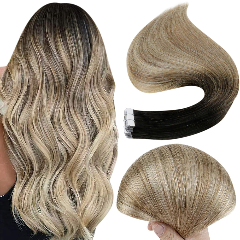 tape hair extensions for color hair