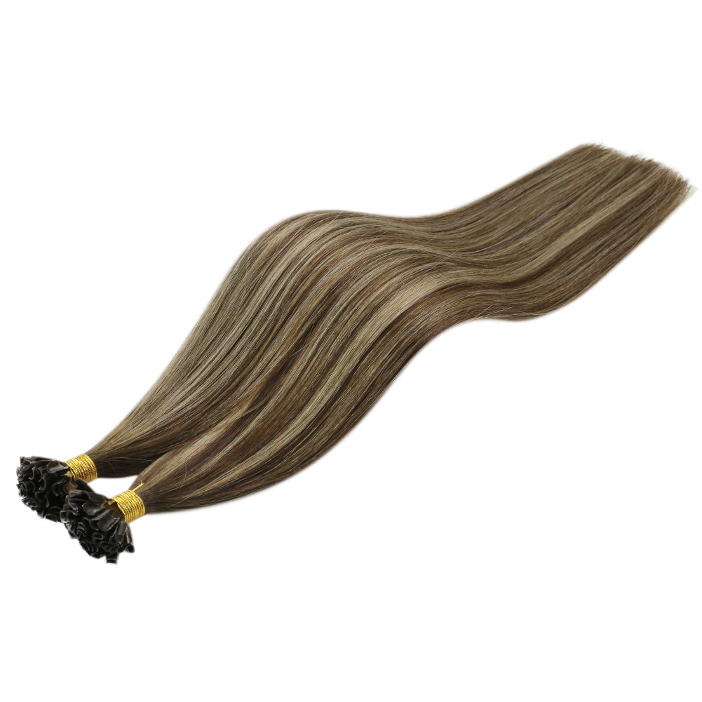 human hair fusion extensions