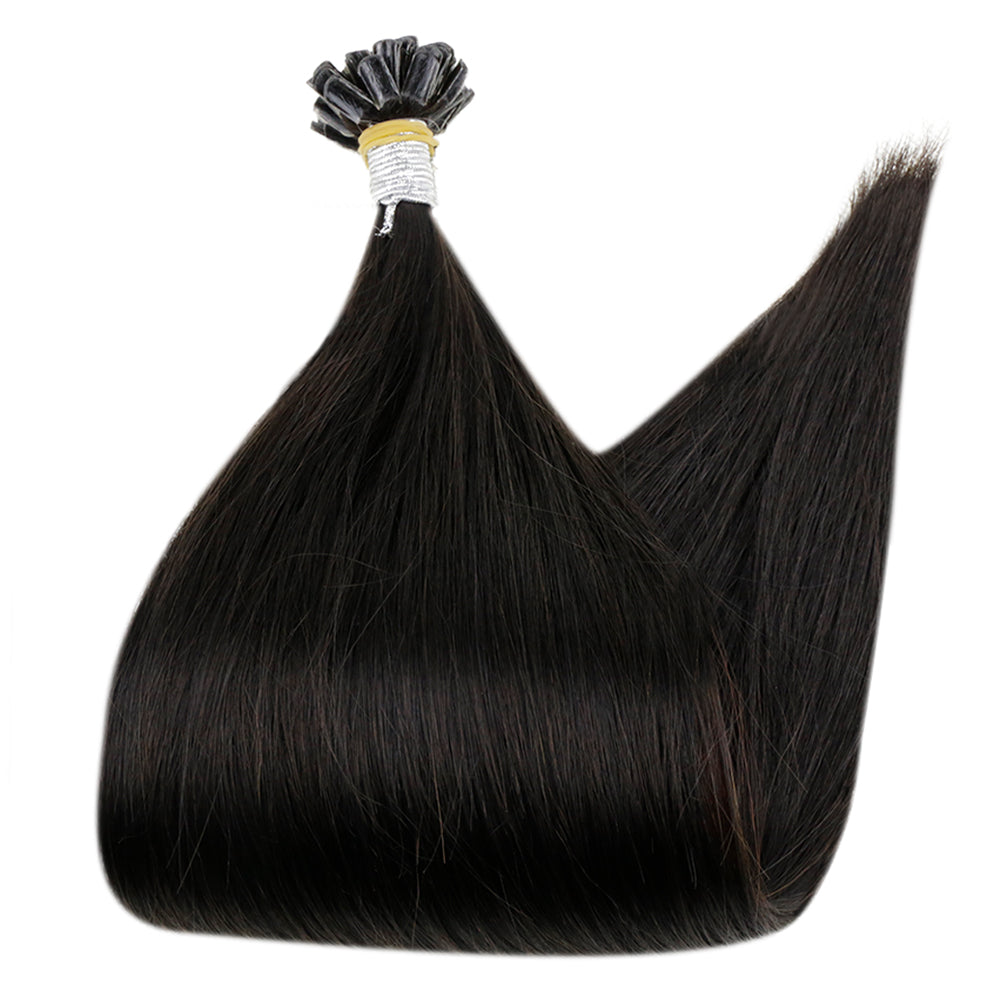 nail tip black hair