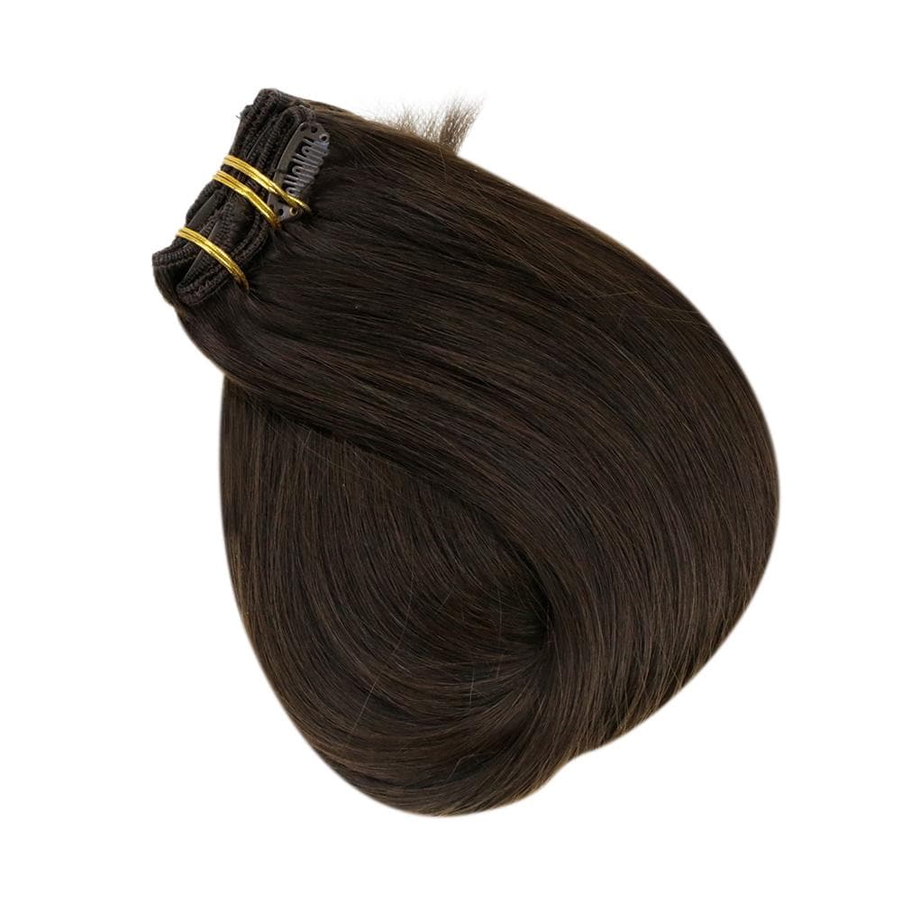100% human hair clip