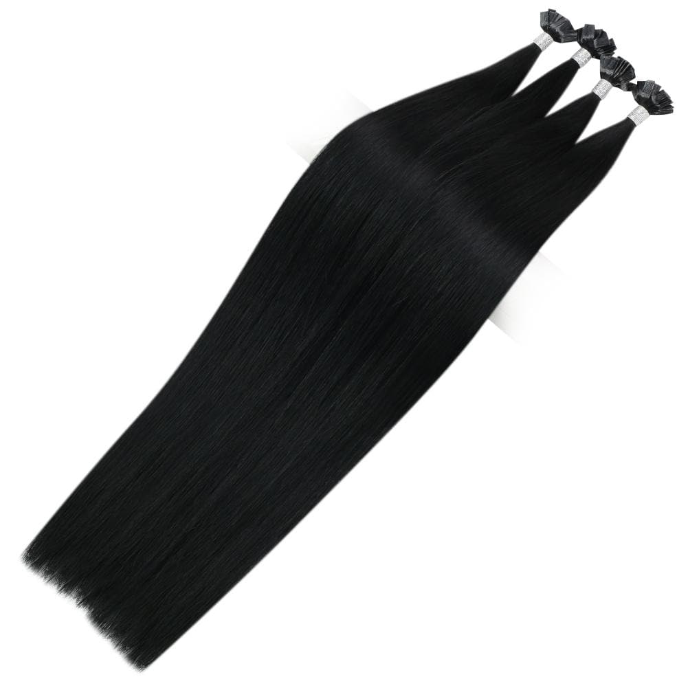 human hair flat tips
