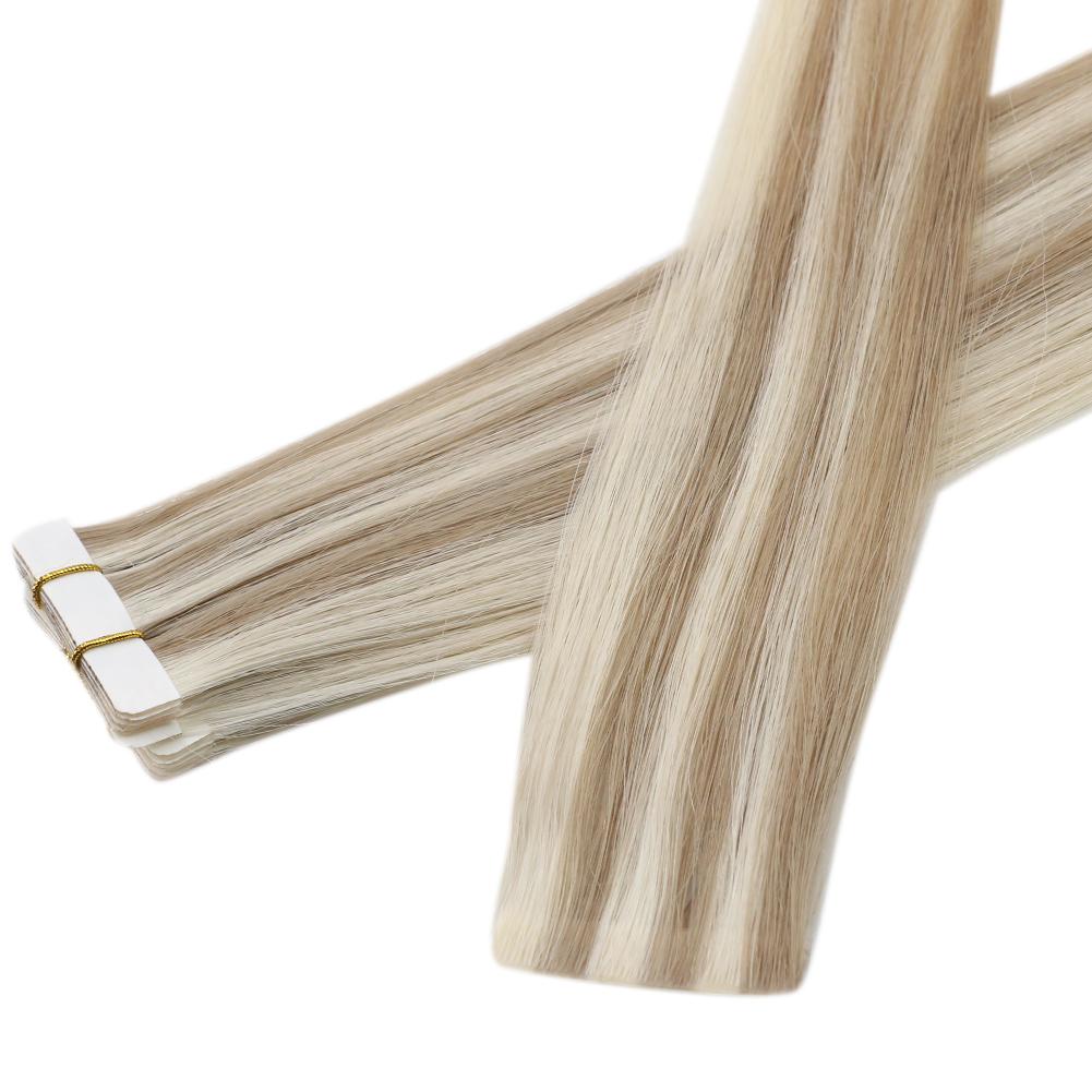 invisible tape in hair extensions human hair