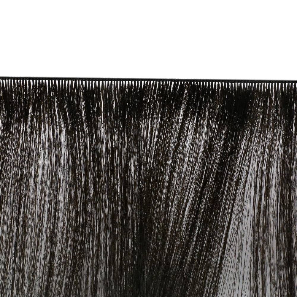 Fshine Handmade Virgin Hair Weft Solid Color Natural Black 100% Hair Sew In Weft Human Hair Bundles(#1B) - FShine Shop