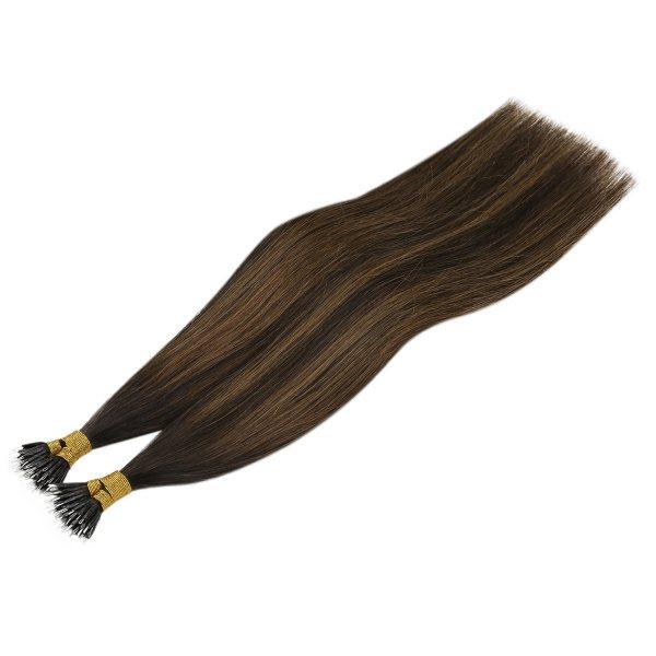 nano ring hair extensions human hair