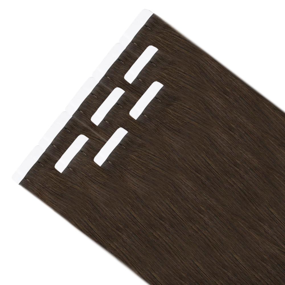 straight solid tape in human hair extension