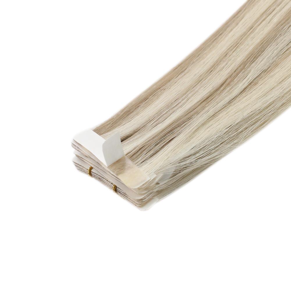 pu tape in hair