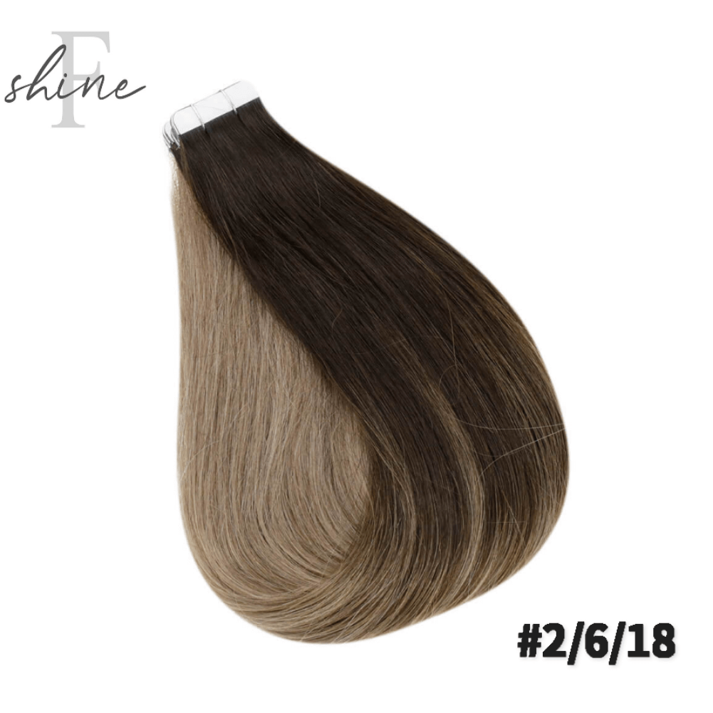 100% Human Tape in Hair Extensions #Sample Color - FShine Shop