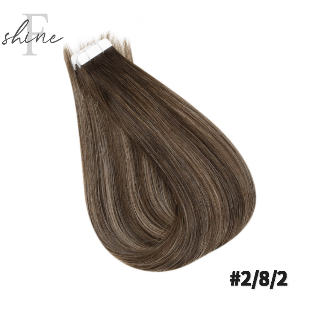 100% Human Tape in Hair Extensions #Sample Color - FShine Shop