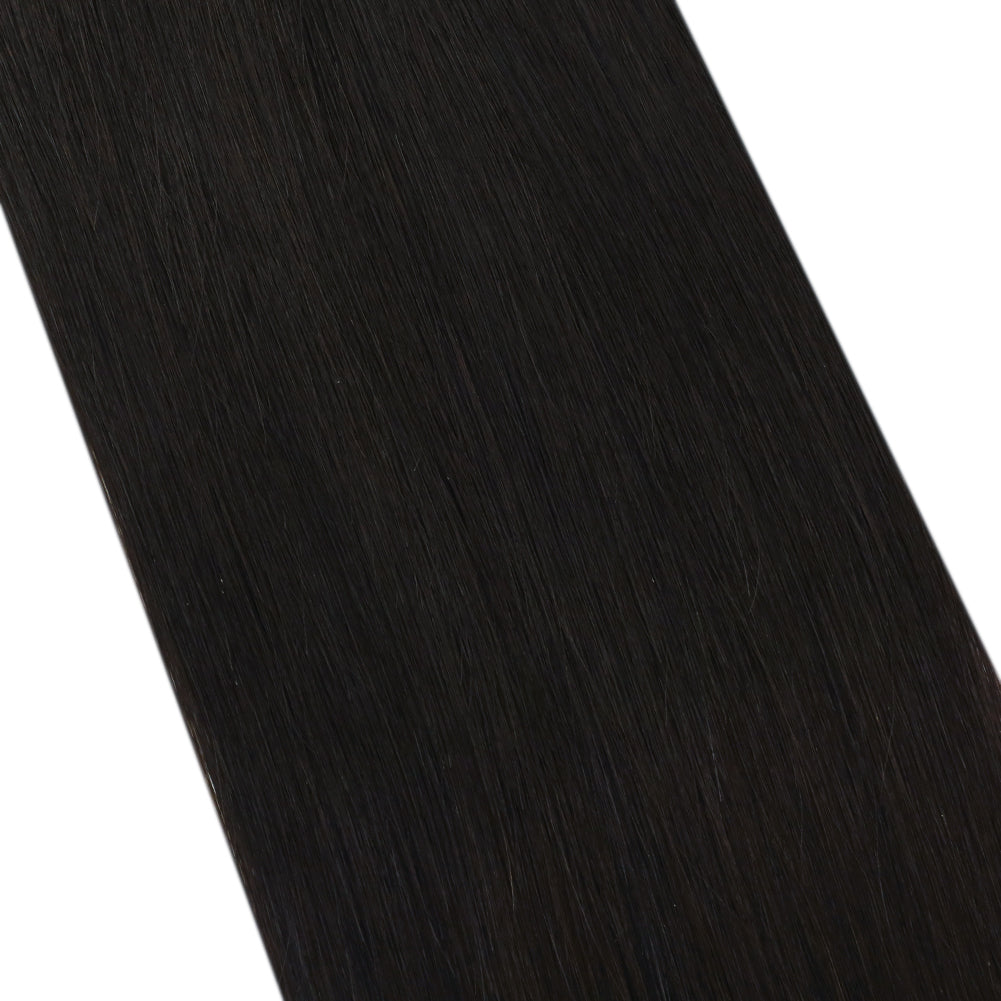 Fshine Virgin Weft Brazilian 100% Human Hair Sew In Bundles Straight 50Grams Off Black(#1B) - FShine Shop
