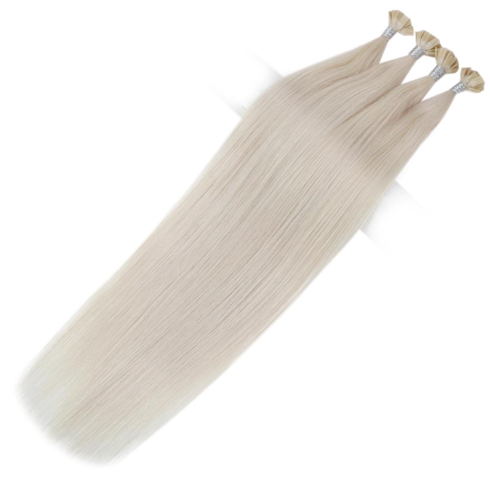 real hair fusion extensions