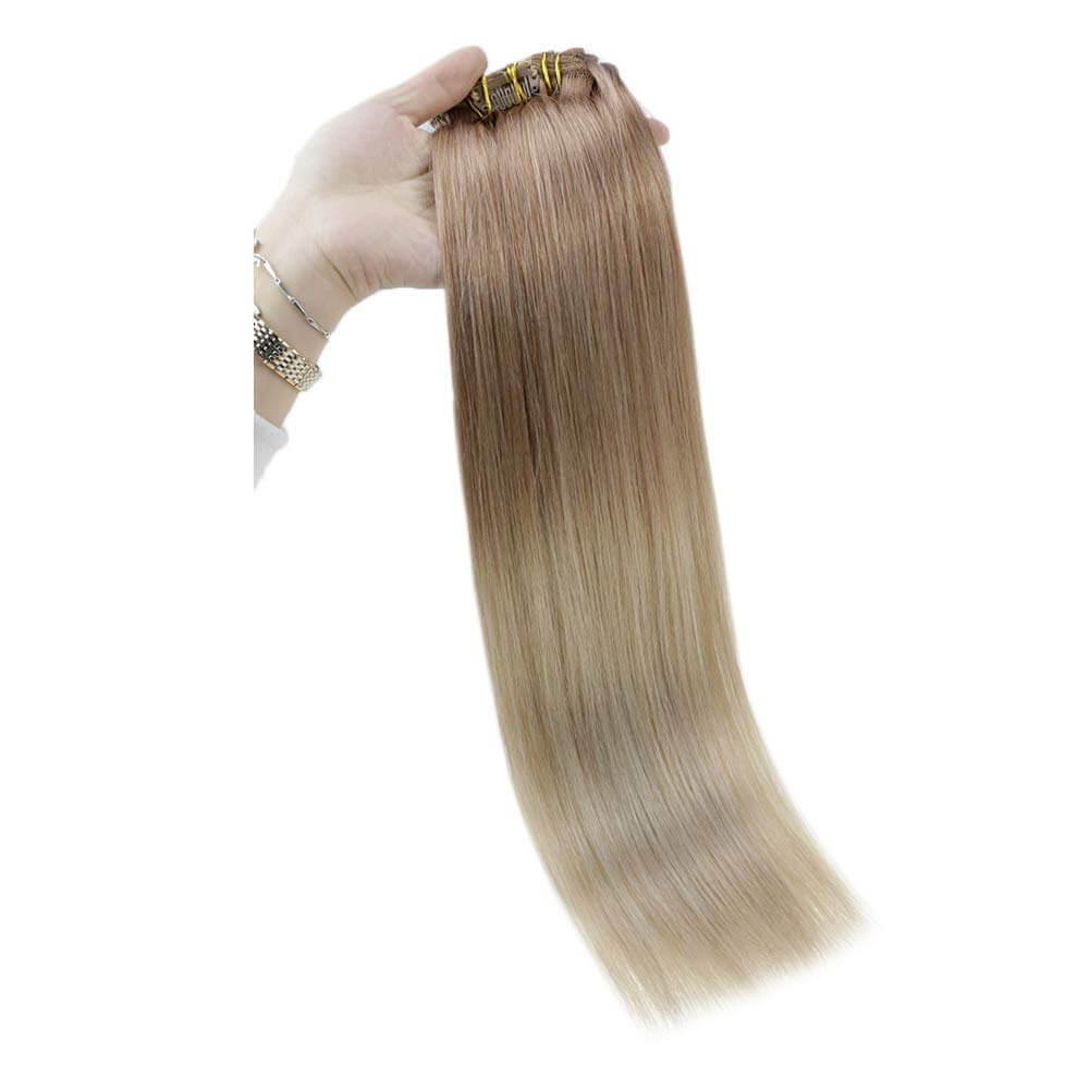 real blonde clip in extensions