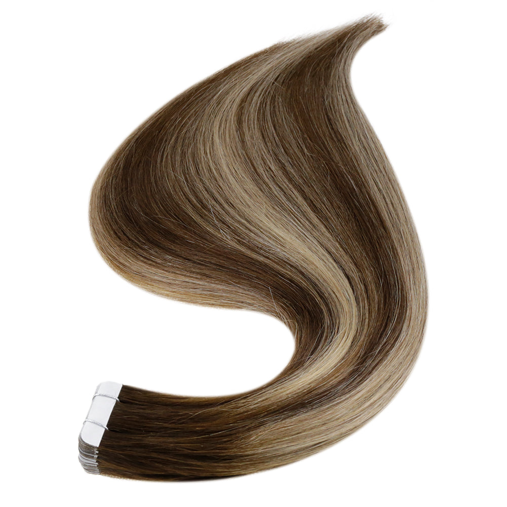 human remy tape in hair extension