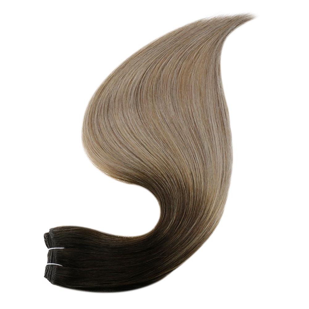 hair weft length/inch