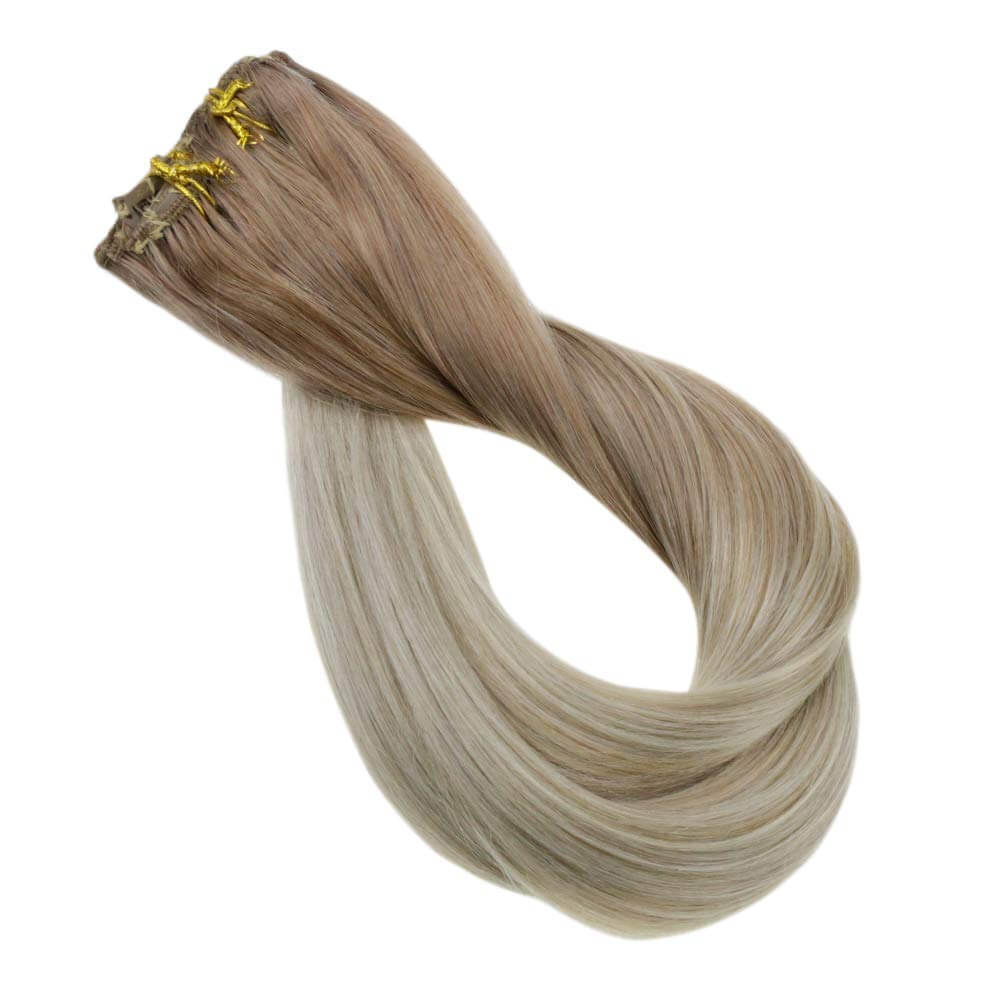 real clip in hair