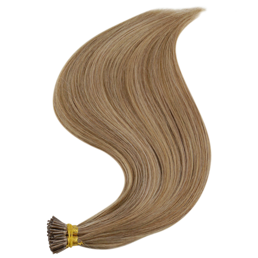 Up To 73% Off I Tip Hair Extensions Remy Pastel Highlighted Hair Extensions (#10P16) - FShine Shop