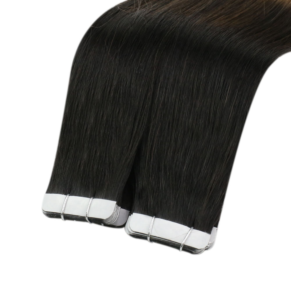 Up To 73% Virgin Hair Tape in Hair Balayage Blonde Color 1B/6/27 - FShine Shop
