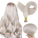 I Tip Real Human Hair Extensions Platinum Blonde (#60)