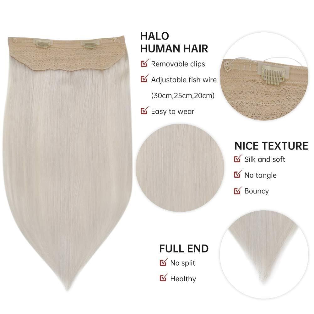 extensions hair halo