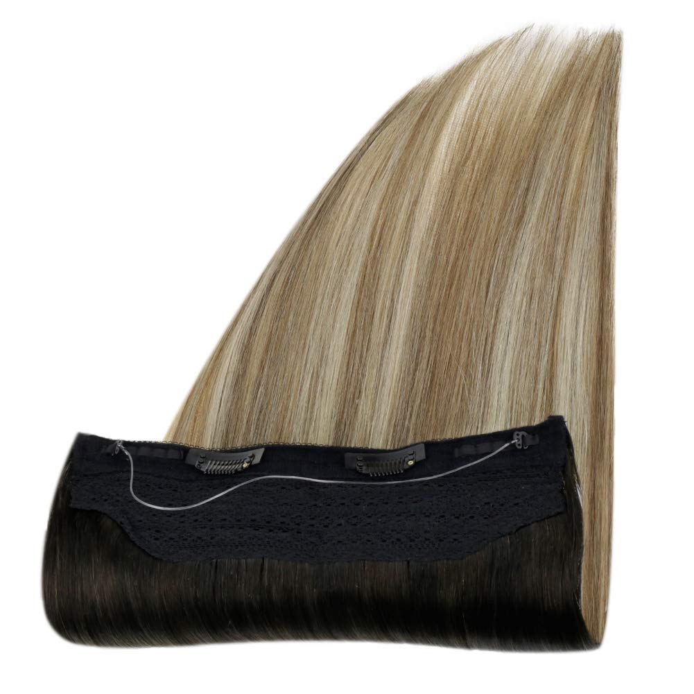remy halo extensions real human hair