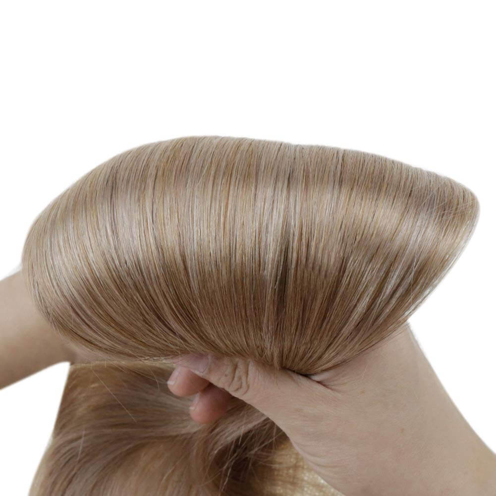 Up To 73% Off Clip in Extensions 100% Remy Human Hair Balayage Color (1B/18/12) - FShine Shop