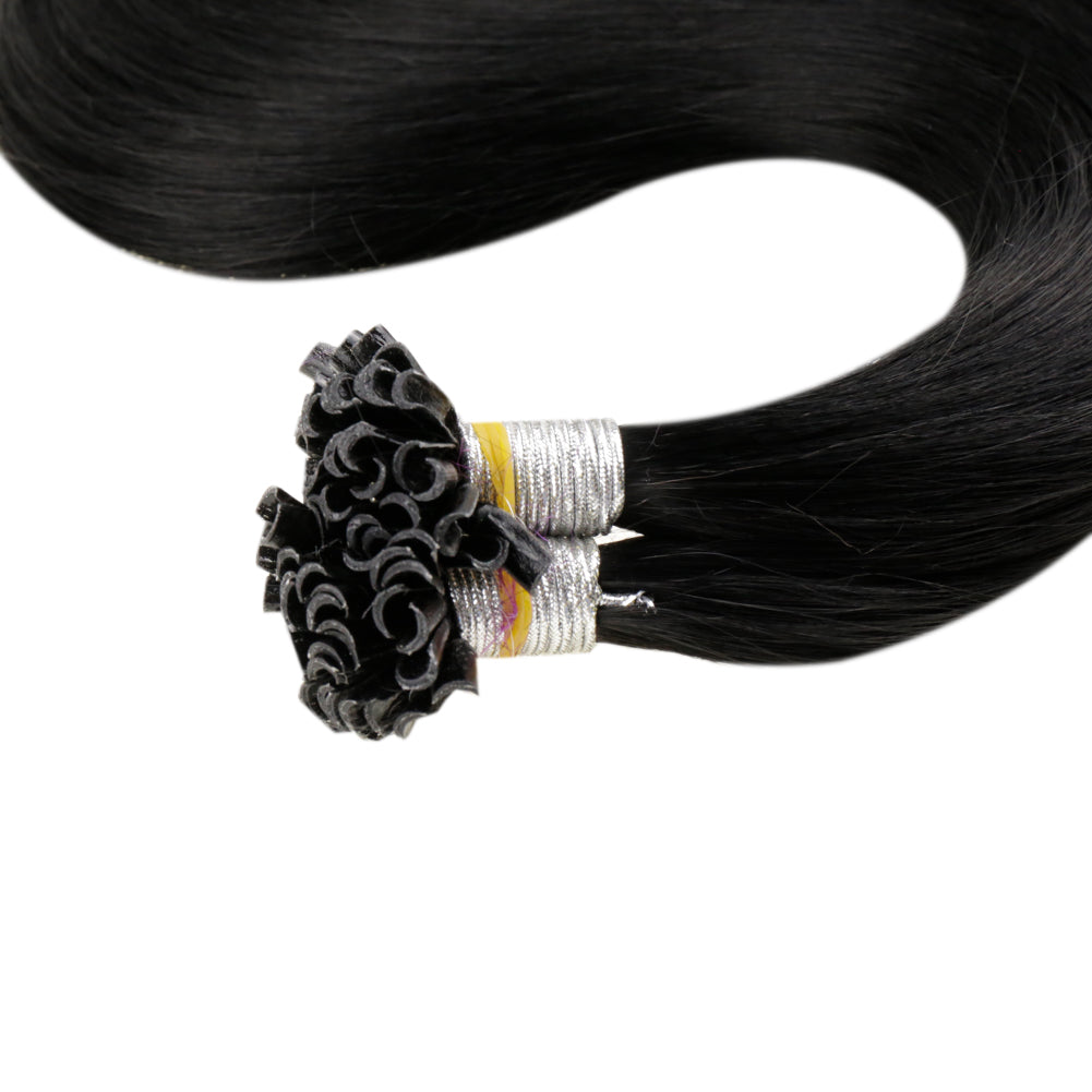 nail tip hair extensions human hair