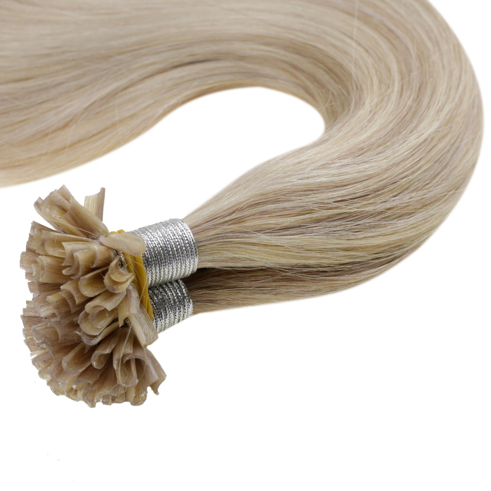 nail tip colored hair extensions real hair